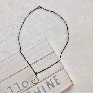 Vintage Russian Clock Necklace